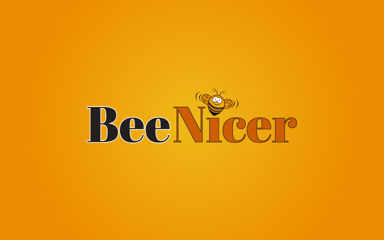 Bee Nicer - Logo for domain name BeeNicer.com
