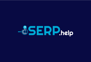 SERP 4 letter domain and logo with great .help extension